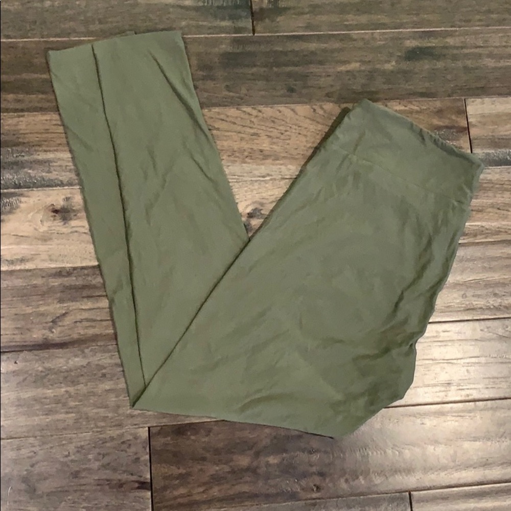 Lularoe Tall and Curvy olive green
